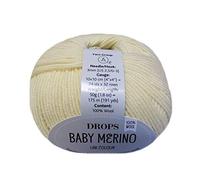 Drops Baby Merino Wool 03 - Light Yellow