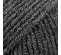 DROPS Design Aran-weight Knitting & Crochet Yarn Big Merino Wool 50g 03 MIX Anthracite