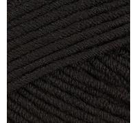 DROPS Design Yarn Big Merino – Aran-weight Wool 50g – 04 UNI Black