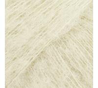 Fluffy Superfine Alpaca and Silk Yarn, Drops Brushed Alpaca Silk, Light and Warm 0.9 oz 153 Yards per Ball (27 Rainforest Dew)