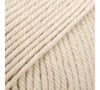 Drops Daisy 100% Merino Wool Yarn for Knitting and Crocheting, 3 or Light, DK, Leight Worsted Weight, 1.8 oz 120 Yards per Ball 1 * 50g (02 Marzipan)