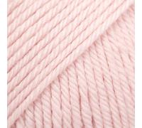 Drops Daisy 100% Merino Wool Yarn for Knitting and Crocheting, 3 or Light, DK, Leight Worsted Weight, 1.8 oz 120 Yards per Ball 1 * 50g (06 Powder Pink)