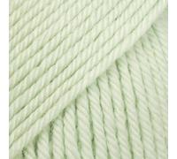 Drops Daisy 100% Merino Wool Yarn for Knitting and Crocheting, 3 or Light, DK, Leight Worsted Weight, 1.8 oz 120 Yards per Ball 1 * 50g (08 Pistachio ice Cream)