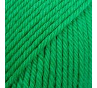 Drops Daisy 100% Merino Wool Yarn for Knitting and Crocheting, 3 or Light, DK, Leight Worsted Weight, 1.8 oz 120 Yards per Ball 1 * 50g (25 Parrot Green)