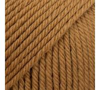 Drops Daisy 100% Merino Wool Yarn for Knitting and Crocheting, 3 or Light, DK, Leight Worsted Weight, 1.8 oz 120 Yards per Ball 1 * 50g (12 Caramel)