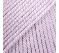 Drops Daisy 100% Merino Wool Yarn for Knitting and Crocheting, 3 or Light, DK, Leight Worsted Weight, 1.8 oz 120 Yards per Ball 1 * 50g (15 Light Lavender)