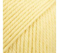 Drops Daisy 100% Merino Wool Yarn for Knitting and Crocheting, 3 or Light, DK, Leight Worsted Weight, 1.8 oz 120 Yards per Ball 1 * 50g (16 Lemonade)