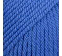 Drops Daisy 100% Merino Wool Yarn for Knitting and Crocheting, 3 or Light, DK, Leight Worsted Weight, 1.8 oz 120 Yards per Ball 1 * 50g (24 Cobalt Blue)