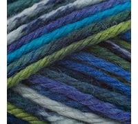 Drops Fabel Print - Green Turquoise (677) 4 Ply Superwash Yarn Wool Blend