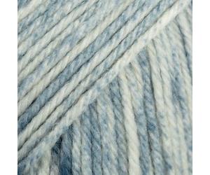 DROPS Fiesta Long Print 24 Washed Denim