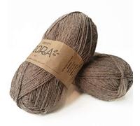 DROPS Flora 08 MIX Brown 4 ply Alpaca and Wool Knitting and Crochet Yarn