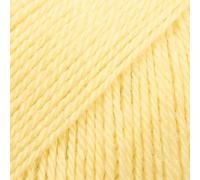 DROPS Flora 26 UNI Lemonade 4 ply Alpaca and Wool Knitting and Crochet Yarn
