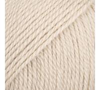 DROPS Flora 31 UNI Sand 4 ply Alpaca and Wool Knitting and Crochet Yarn