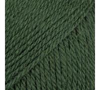 DROPS Flora 32 UNI Dark Green 4 ply Alpaca and Wool Knitting and Crochet Yarn