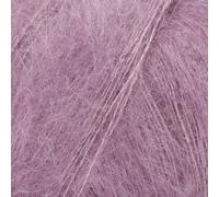 DROPS Fluffy Mohair Kid Silk Knitting Yarn Wool 2 Ply Lace Brushed Haze 210m 25g