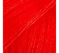 DROPS Fluffy Mohair Kid Silk Knitting Yarn Wool 2 Ply Lace Brushed Haze 210m 25g
