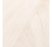 DROPS Design Yarn Kid Silk – Mohair & Silk Lace Weight, 2-ply 210m/25g – 01 Off White