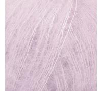 DROPS Fluffy Mohair Kid Silk Knitting Yarn Wool 2 Ply Lace Brushed Haze 210m 25g