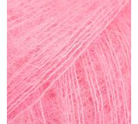 DROPS Fluffy Mohair Kid Silk Knitting Yarn Wool 2 Ply Lace Brushed Haze 210m 25g