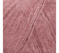 DROPS Fluffy Mohair Kid Silk Knitting Yarn Wool 2 Ply Lace Brushed Haze 210m 25g