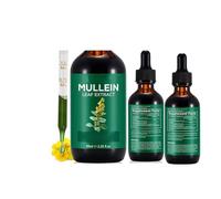 Drops for Lungs,Leaf Extract Herbal Supplements Drops for Fast Absorption,Leaf Extract for Lungs,Bottle with Liquorice Root,60ml*2pc