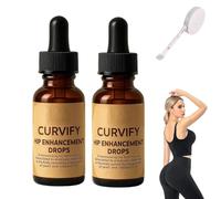 Drops for Women, for All Skin Types, The package includes a hip measurement tape (2pcs)