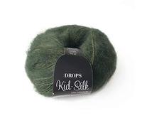 DROPS Kid Silk 19 Dark Green