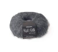 DROPS Kid Silk 22 Ash Grey