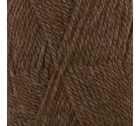 DROPS Knitting Wool - Nepal Alpaca Aran Crochet Yarn Suitable for Accessories - 0612 Mix Medium Brown