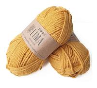 DROPS Lima 2923 UNI Goldenrod - 65% Wool, 35% Alpaca Yarn