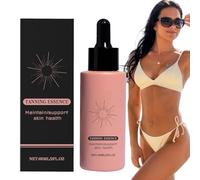 Drops Tanning Drops for Drinking - Natural UV-Free Tan from Inside, Streak-free Shine without Orange Paint, Nourishing Formula for Smooth, Radiant Skin, For All Skin Types Geei (1 Piece)