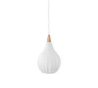Drops Textile Pendant Ø23 White