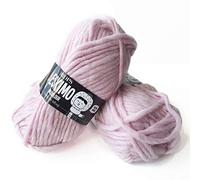 DROPS Wool Knitting - Snow Merino Super Chunky Felting Crochet Yarn For Apparel - 030 UNI Pastel Pink