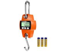 DROSOKING Digital Hanging Scale, 1102lb Crane Scale, 500kg Digital Electronic Weighing Scale with LCD Display for Hunting, Outdoor, Bass Fishing, Big Game, Farm, Large Luggage, Hoyer Patient Lift