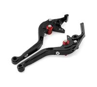 Drovian Hydraulic Brakes Motorycle Foldable Extendable Front Rear Brake Lever Adjustable Hand for Honda for Forza(Black)
