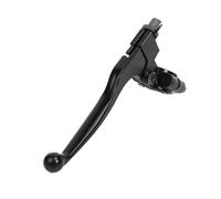 Drovian Hydraulic Brakes Universal 7/8" 22mm Folding Brake Clutch Handle Left Perch Lever Bar Adjustable for Motorcycle(Black)