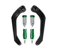 Drovian Hydraulic Brakes Universal 7/8" Motorcycle Handlebar Protect Brake Clutch Lever Protection Handguard Shield Protector(Green)