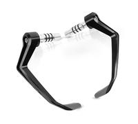 Drovian Hydraulic Brakes Universal Motorcycle 7/8" 22mm Handlebar Brake Clutch Levers Protector Guard Handguards Hand(Titanium 1 Pair)