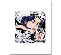 Drowning Girl Roy Lichtenstein - 28x35 cm - Art Print