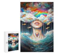 Drowning in Dreams: Gift for Puzzle Lovers, 1000 PCS Challenging Puzzle for Adults, for Relaxing Solo Or Group Play