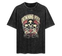 Drowning Pool Tour Men's T-Shirt Unisex White Men Tees M