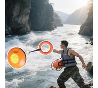 Drowning Prevention Disc for Lakes, River Emergency Rescue Frisbee, Portable Water Rescue Board, Fluted Rescue Disc for Easy Grip, for Flood Relief 4piece