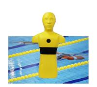 Drowning Prevention Teaching Tools,Fire Training Model,PE Plastic Pool Lifesaving Model with 3 Inlet Holes,Rapid Drainage