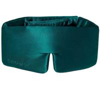 Drowsy Sleep Co Womens Green Sapphire Brand-embroidered Padded Silk Mask