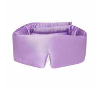 DROWSY Silk Sleep Mask. Face-Hugging, Padded Silk Cocoon for Luxury Sleep in Total Darkness (Lavender Haze)