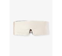 Drowsy Sleep Co Womens Drowsy Sleep Co Brand-Embroidered Padded Silk Sleep Mask Pipe Dreams Dusky/Black