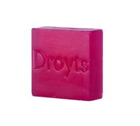 Droyt's Red Rose Glycerine Soap Bar, Square Shape, 100g, Pink (12)