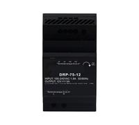 DRP 20W 45W 75W 48V 5V 12V 24V 48V Ac To Dc SMPS Din Rail Portable Power Supply(Size:24V,Color:20W)