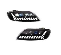 Drpsapal Front headlight assembly For Q7 2006 2007 2008 2009 2010 2011 2012 2013 2014 2015 Fog DRL Brake Turn Signal Lamp LED Headlight Assemblies(Suitable for AFS,A)
