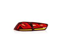 Drpsapal Tail Light For Mitsubishi Lancer Evo Sedan 2008 2009 2000 2011 2012 2013 2014 2015 2016 2017 Tail Lamp Rear Warning Brake Stop(Red Left Only)